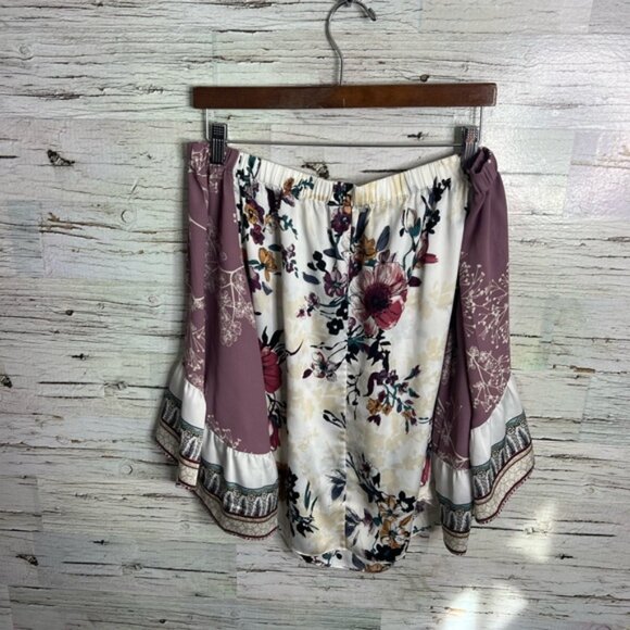 White House Black Market Off-the-Shoulder Bell Sleeve Blouse - Picture 12 of 12